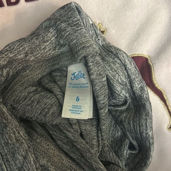 Abercrombie & Fitch Kids Gray and Black Leggings Set - Picture 6 of 7